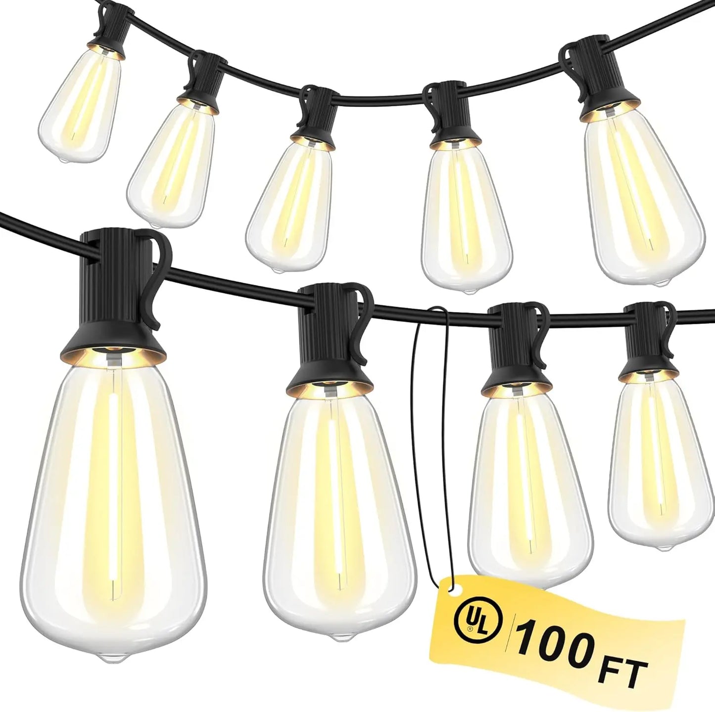 Dimmable LED Outdoor Waterproof String Lights