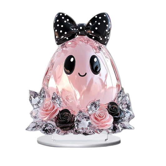 Halloween Decoration Spooky Acrylic Crystal Pumpkin