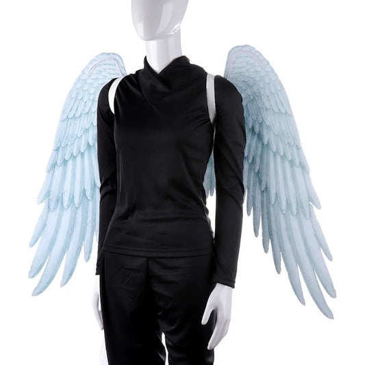 3D Angel Wings Costume Non-Woven Fabric Foldable for Adults