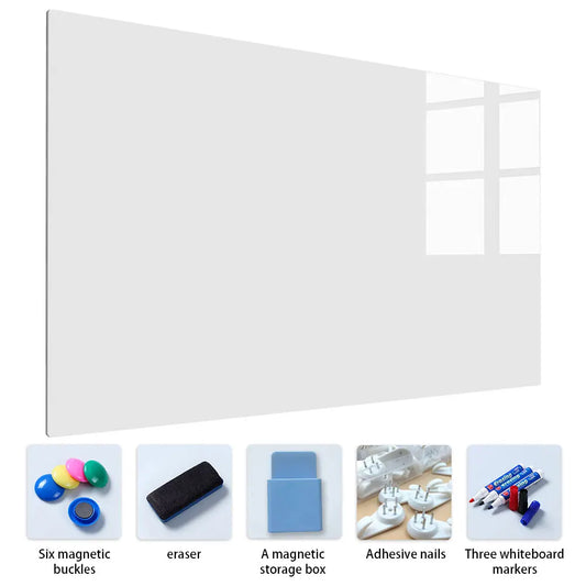 Magnetic White Dry Erase Board For Refrigerator Or Any Wall